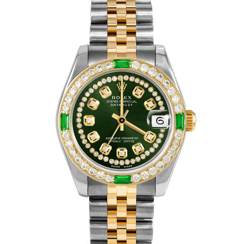 Rolex Datejust 31mm | 178273-GRN-STRD-4EMD-JBL