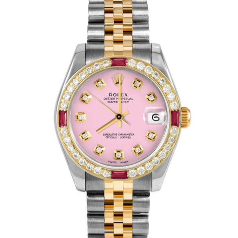 Rolex Datejust 31mm | 178273-PNK-DIA-AM-4RBY-JBL