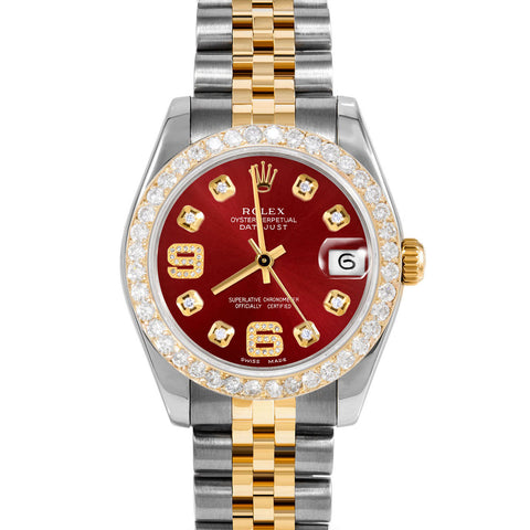 Rolex Datejust 31mm | 178273-RED-8DA69-2CT-JBL