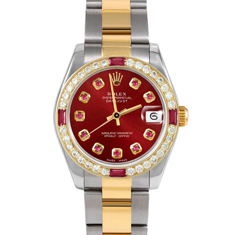 Rolex Datejust 31mm | 178273-RED-RBY-AM-4RBY-OYS