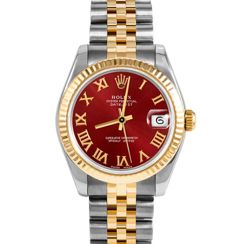 Rolex Datejust 31mm | 178273-RED-ROM-FLT-JBL