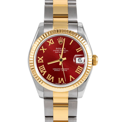 Rolex Datejust 31mm | 178273-RED-ROM-FLT-OYS