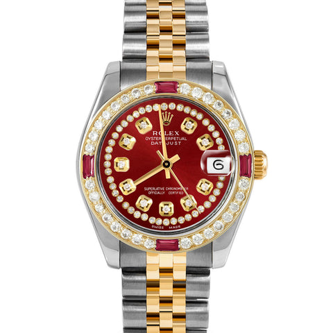 Rolex Datejust 31mm | 178273-RED-STRD-4RBY-JBL