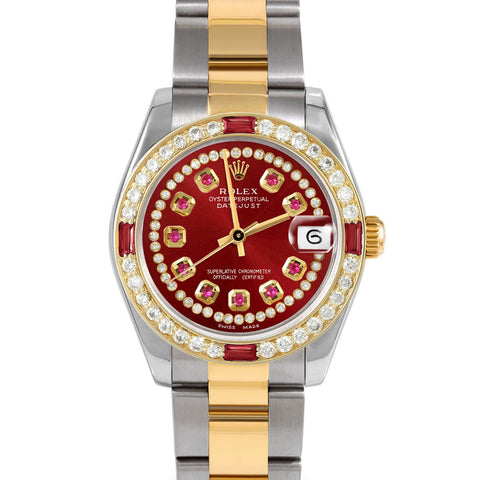 Rolex Datejust 31mm | 178273-RED-STRR-4RBY-OYS