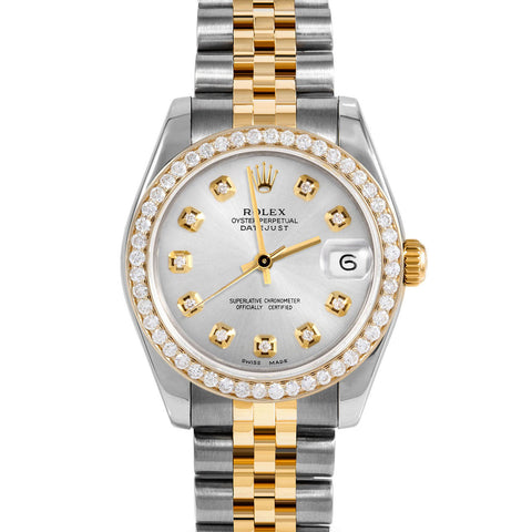 Rolex Datejust 31mm | 178273-SLV-DIA-AM-BDS-JBL