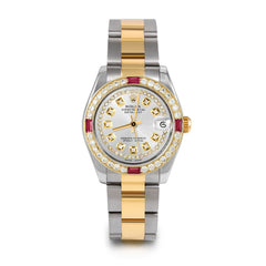 Rolex Datejust 31mm | 178273-SLV-STRD-4RBY-OYS