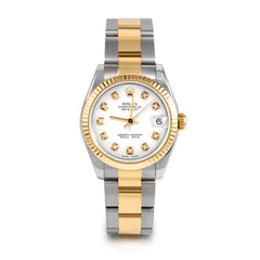 Rolex Datejust 31mm | 178273-WHT-DIA-AM-FLT-OYS