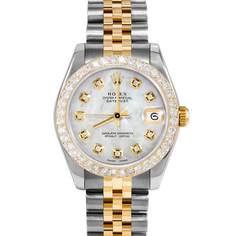 Rolex Datejust 31mm | 178273-WMOP-DIA-AM-2CT-JBL