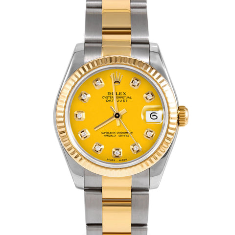 Rolex Datejust 31mm | 178273-YLW-DIA-AM-FLT-OYS