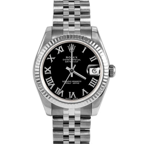 Rolex Datejust 31mm | 178274-BLK-ROM-FLT-JBL