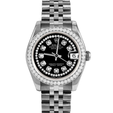 Rolex Datejust 31mm | 178274-BLK-STRD-BDS-JBL