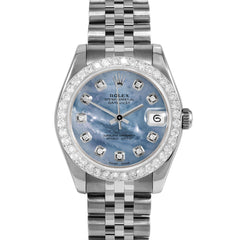 Rolex Datejust 31mm | 178274-BLMOP-DIA-AM-2CT-JBL