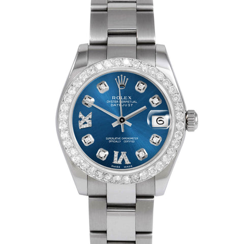 Rolex Datejust 31mm | 178274-BLU-8DR69-2CT-OYS