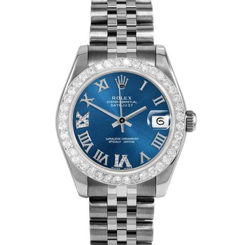 Rolex Datejust 31mm | 178274-BLU-RDR69-2CT-JBL