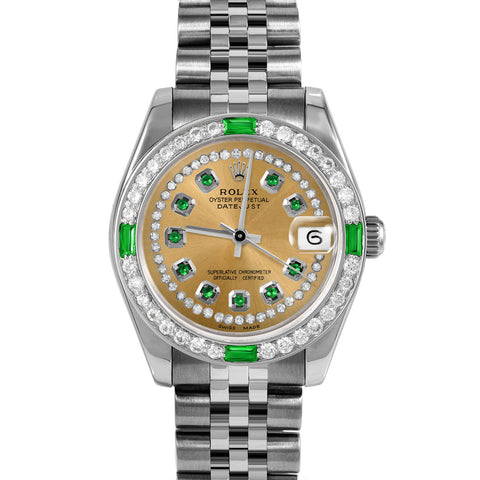 Rolex Datejust 31mm | 178274-CHM-STRE-4EMD-JBL