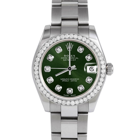 Rolex Datejust 31mm | 178274-GRN-DIA-AM-BDS-OYS