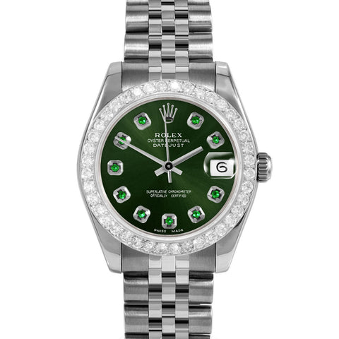 Rolex Datejust 31mm | 178274-GRN-EMD-AM-2CT-JBL