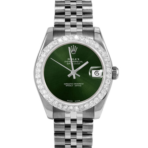 Rolex Datejust 31mm | 178274-GRN-NOHM-2CT-JBL