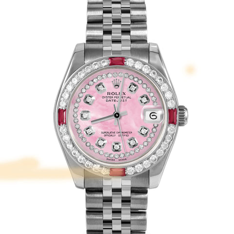 Rolex Datejust 31mm | 178274-PMOP-STRD-4RBY-JBL