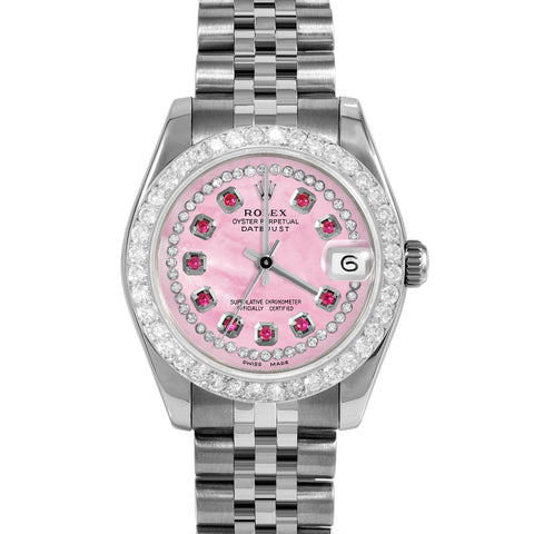 Rolex Datejust 31mm | 178274-PMOP-STRR-2CT-JBL