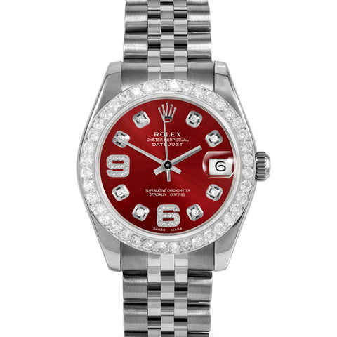 Rolex Datejust 31mm | 178274-RED-8DA69-2CT-JBL