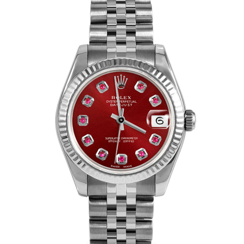 Rolex Datejust 31mm | 178274-RED-RBY-AM-FLT-JBL