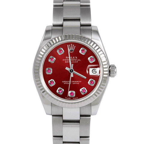 Rolex Datejust 31mm | 178274-RED-RBY-AM-FLT-OYS