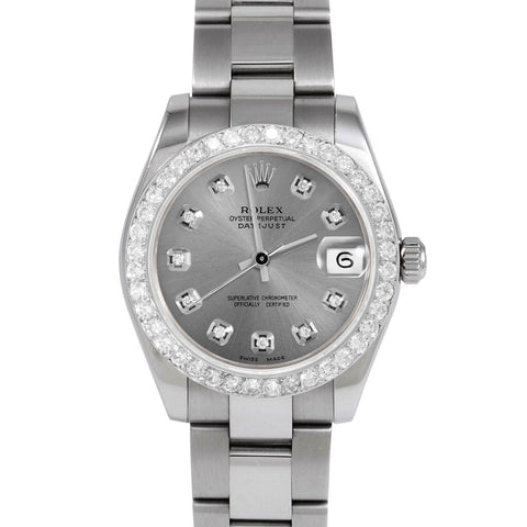 Rolex Datejust 31mm | 178274-SLT-DIA-AM-2CT-OYS