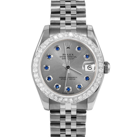 Rolex Datejust 31mm | 178274-SLT-SPH-AM-2CT-JBL