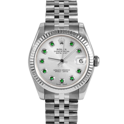 Rolex Datejust 31mm | 178274-SLV-EMD-AM-FLT-JBL