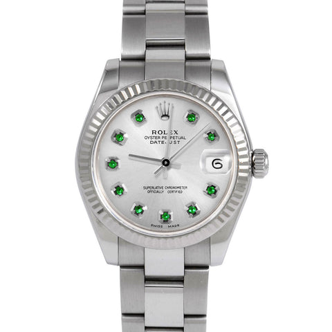 Rolex Datejust 31mm | 178274-SLV-EMD-AM-FLT-OYS