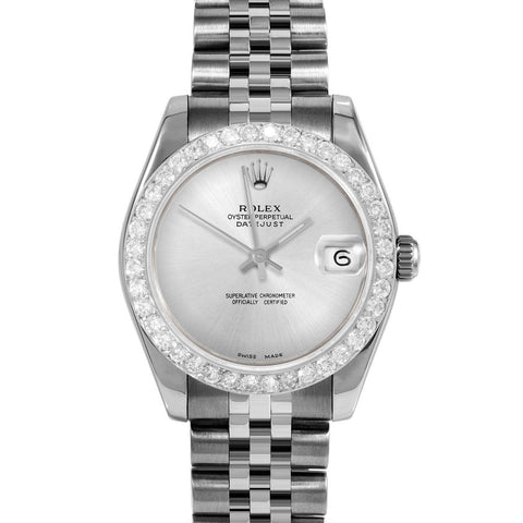 Rolex Datejust 31mm | 178274-SLV-NOHM-2CT-JBL
