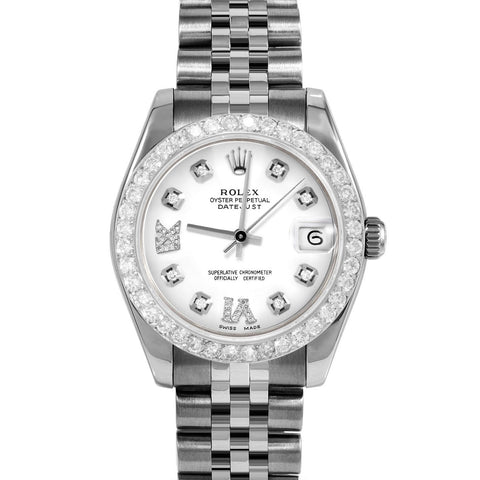 Rolex Datejust 31mm | 178274-WHT-8DR69-2CT-JBL