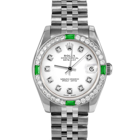 Rolex Datejust 31mm | 178274-WHT-DIA-AM-4EMD-JBL