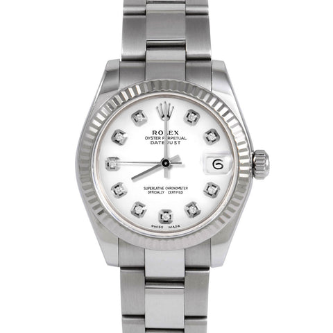 Rolex Datejust 31mm | 178274-WHT-DIA-AM-FLT-OYS