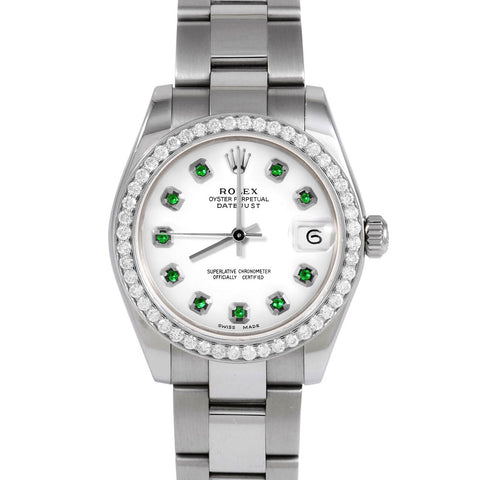 Rolex Datejust 31mm | 178274-WHT-EMD-AM-BDS-OYS