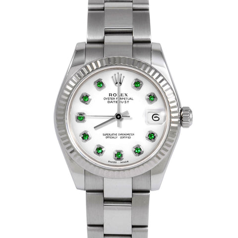 Rolex Datejust 31mm | 178274-WHT-EMD-AM-FLT-OYS