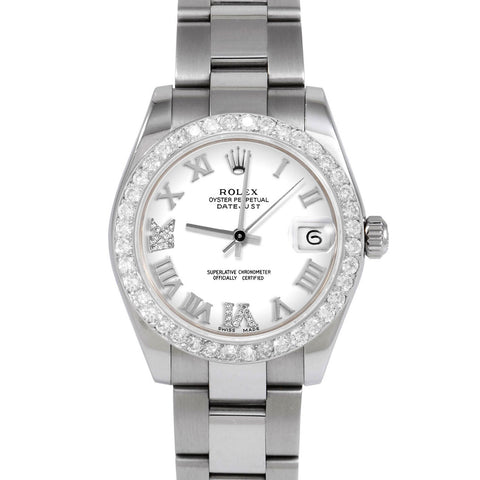 Rolex Datejust 31mm | 178274-WHT-RDR69-2CT-OYS