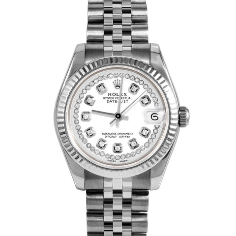 Rolex Datejust 31mm | 178274-WHT-STRD-FLT-JBL
