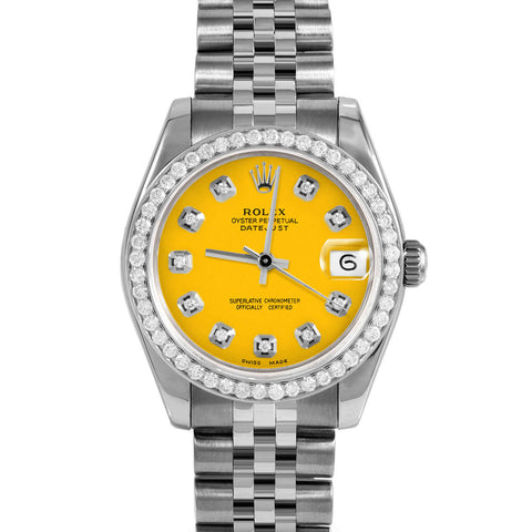 Rolex Datejust 31mm | 178274-YLW-DIA-AM-BDS-JBL