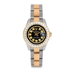 Rolex Datejust 26mm | 179173-BLK-STRD-2CT-OYS