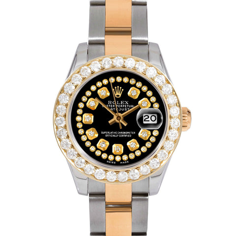 Rolex Datejust 26mm | 179173-BLK-STRD-2CT-OYS