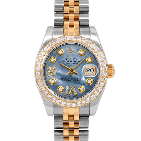 Rolex Datejust 26mm | 179173-BLMOP-8DR69-BDS-JBL