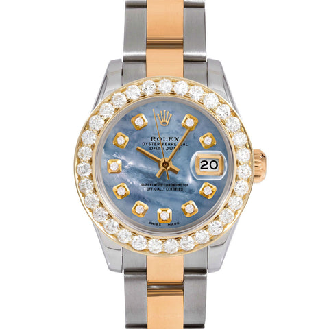 Rolex Datejust 26mm | 179173-BLMOP-DIA-AM-2CT-OYS