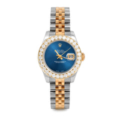 Rolex Datejust 26mm | 179173-BLU-NOHM-2CT-JBL