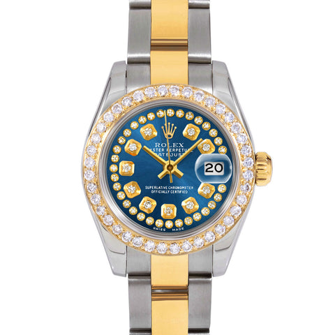 Rolex Datejust 26mm | 179173-BLU-STRD-BDS-OYS