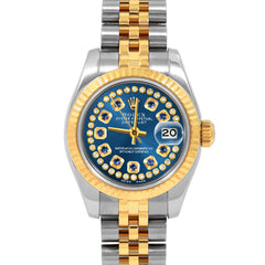 Rolex Datejust 26mm | 179173-BLU-STRS-FLT-JBL