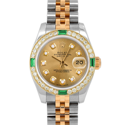 Rolex Datejust 26mm | 179173-CHM-DIA-AM-4EMD-JBL