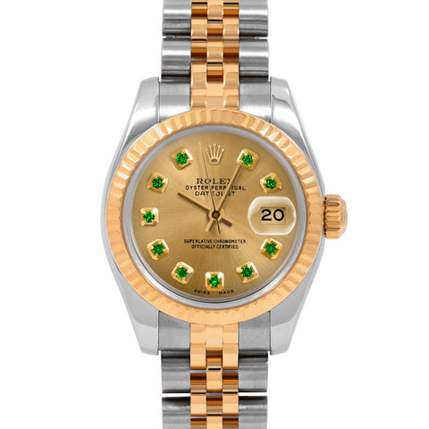Rolex Datejust 26mm | 179173-CHM-EMD-AM-FLT-JBL