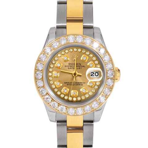 Rolex Datejust 26mm | 179173-CHM-STRD-2CT-OYS